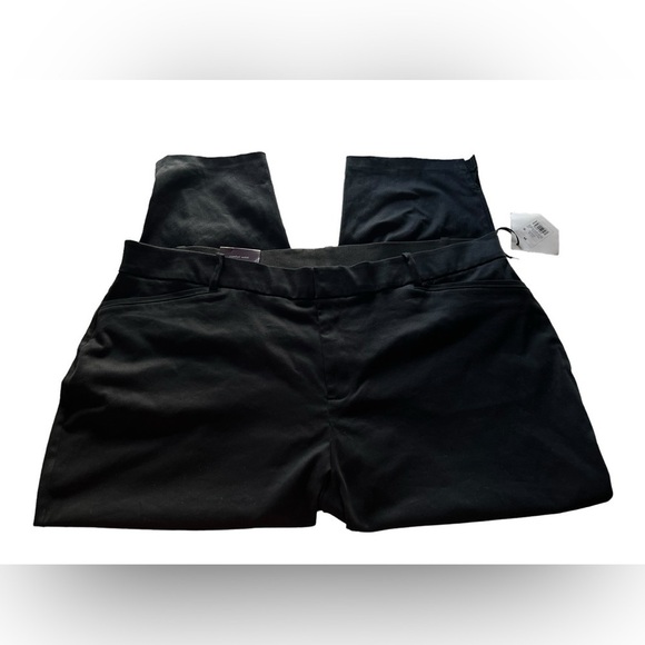 Ava and Viv High Rise Ankle Slit Pants NWT - Picture 2 of 6